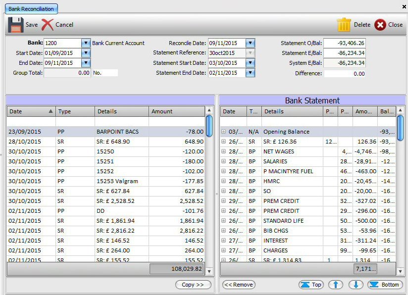 Bank Reconciliation Bank Reconciliation