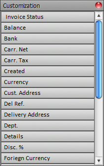 List Views: Column Chooser List Views: Column Chooser