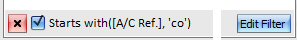 List Views: Column Filter List Views: Column Filter