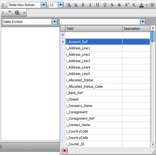 Email Template Fields List Email Template Fields List