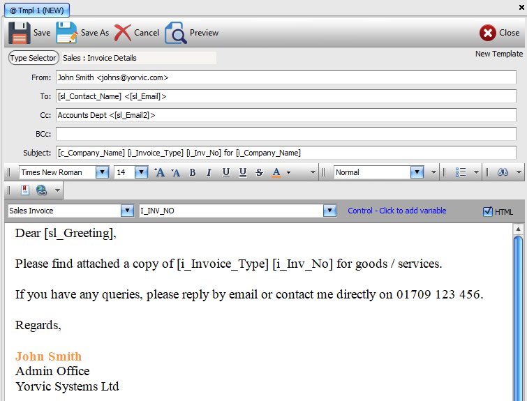 Email Template Email Template