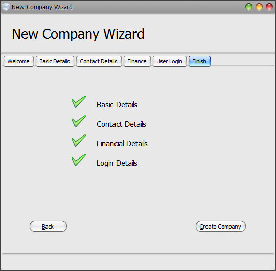 Ice Ledger New Company Wizard Ice Ledger New Company Wizard