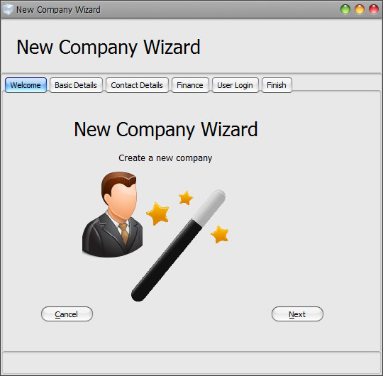 Ice Ledger New Company Wizard Ice Ledger New Company Wizard