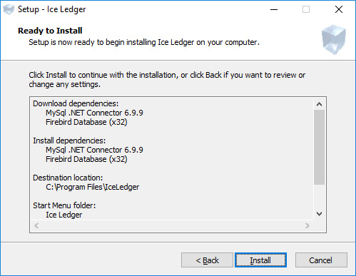 Ice Ledger Redy to Install Ice Ledger Redy to Install
